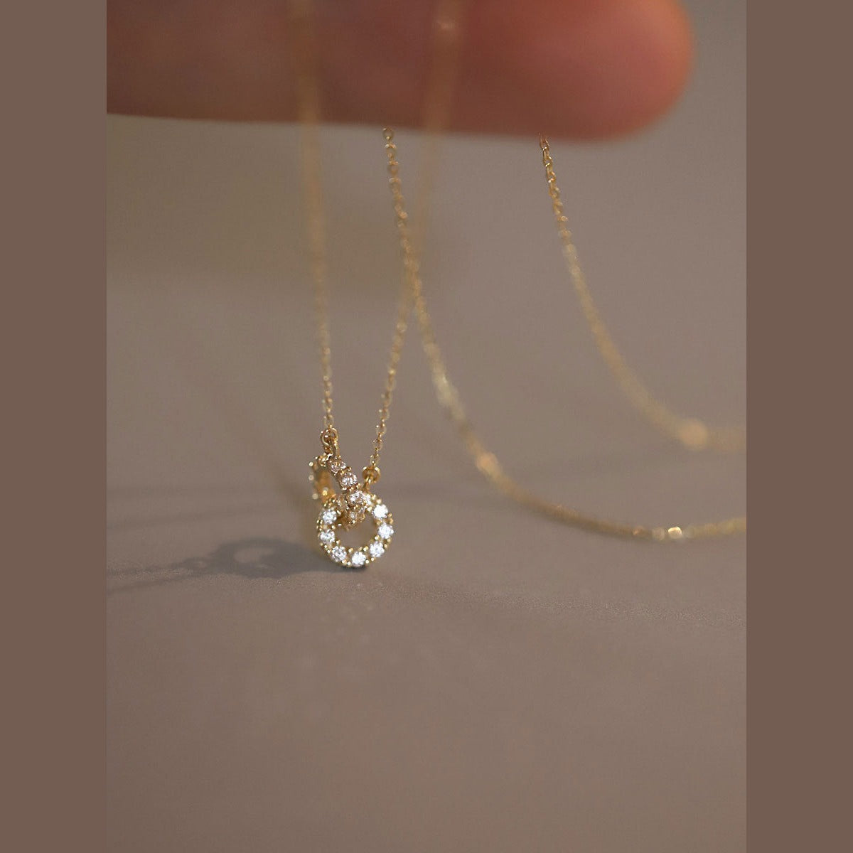 Embracing Circles Necklace