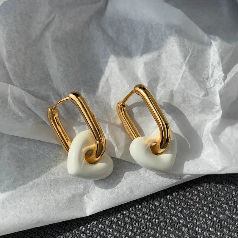 Roxanne Heart Earrings