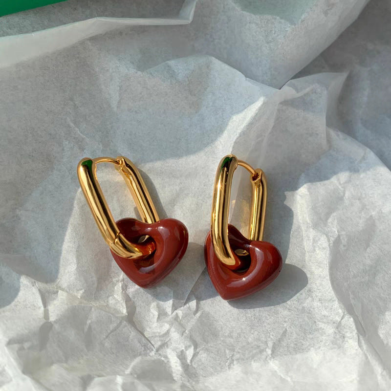 Roxanne Heart Earrings
