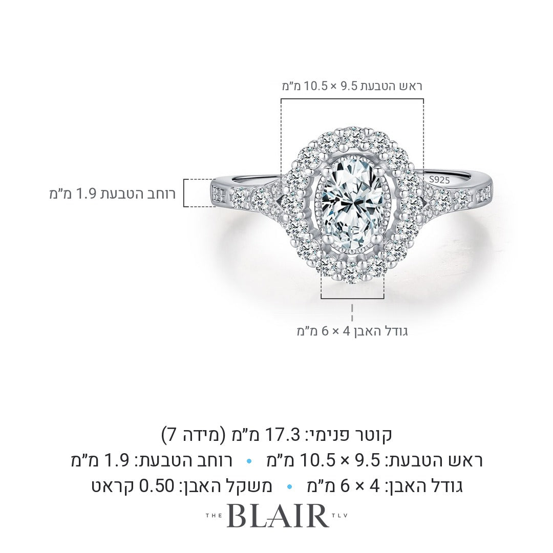 מידות טבעת אביה