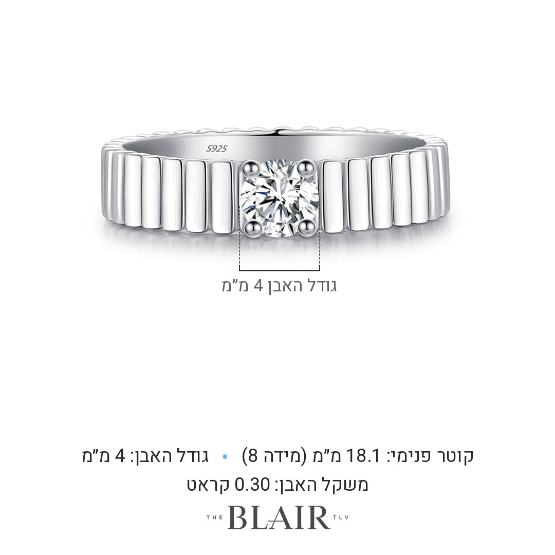 מידות טבעת נופית