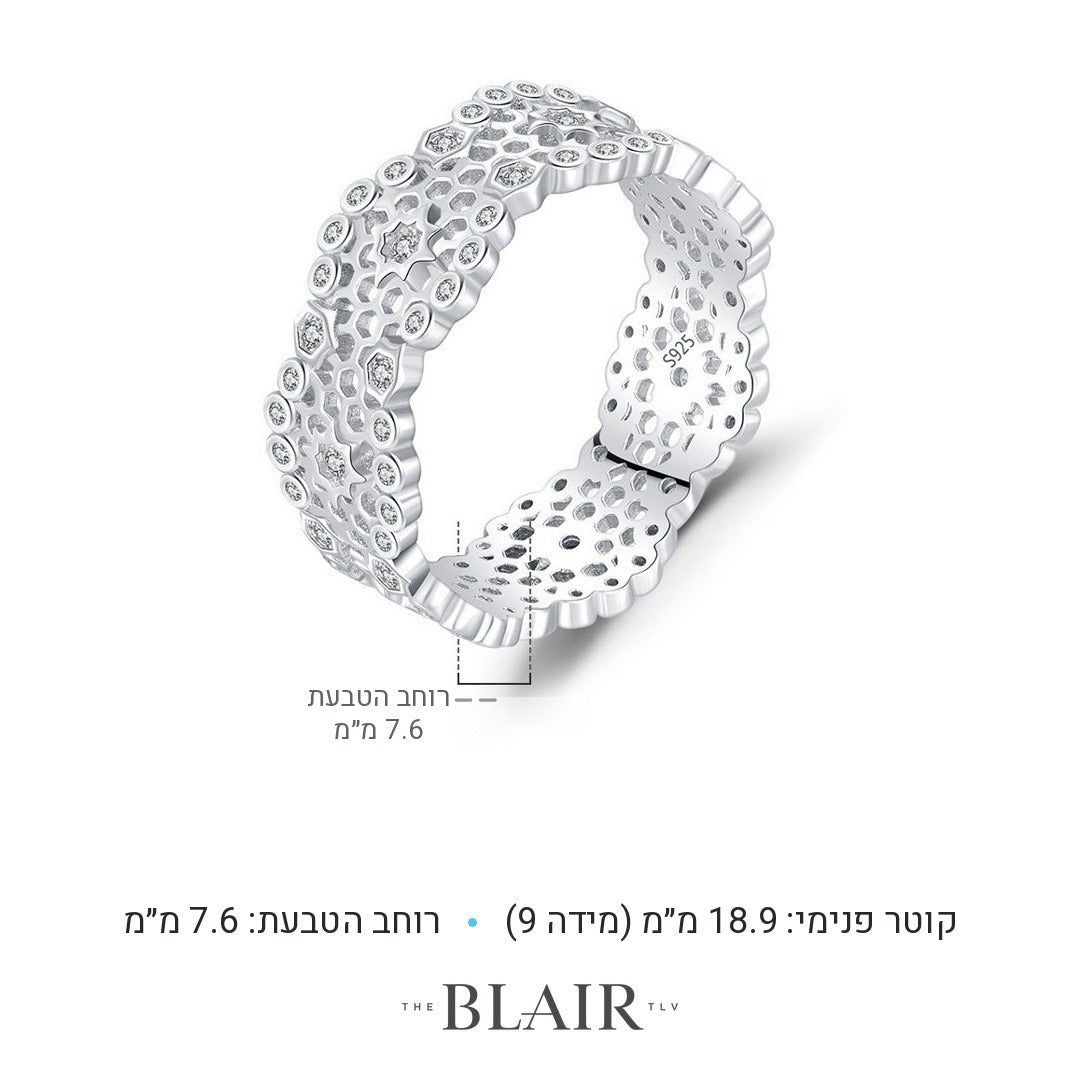 מידות טבעת אושרת