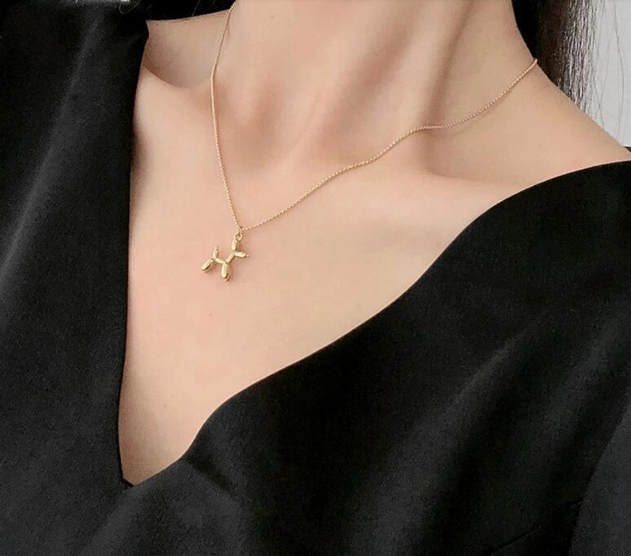 Balloon Dog Necklace