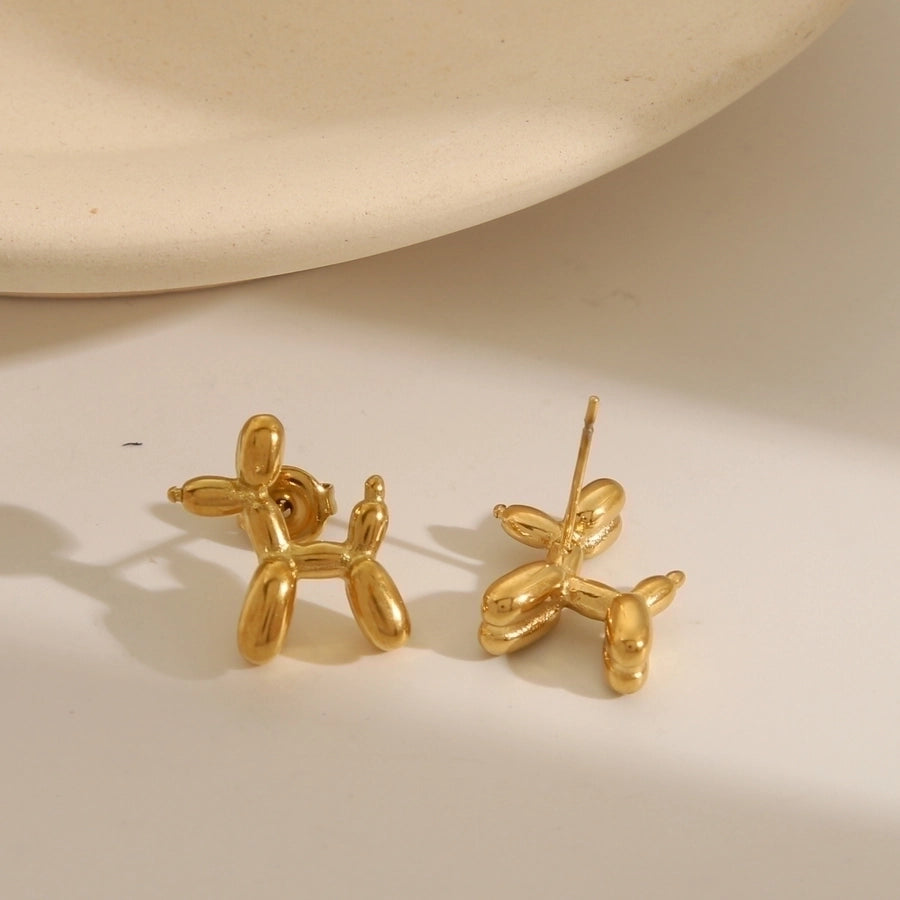 Balloon Dog Earrings