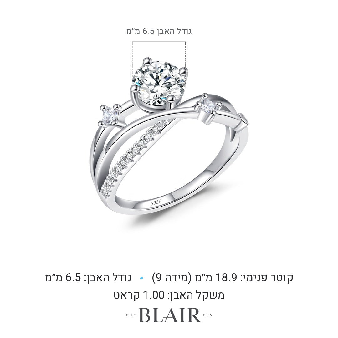 מידות טבעת שרית