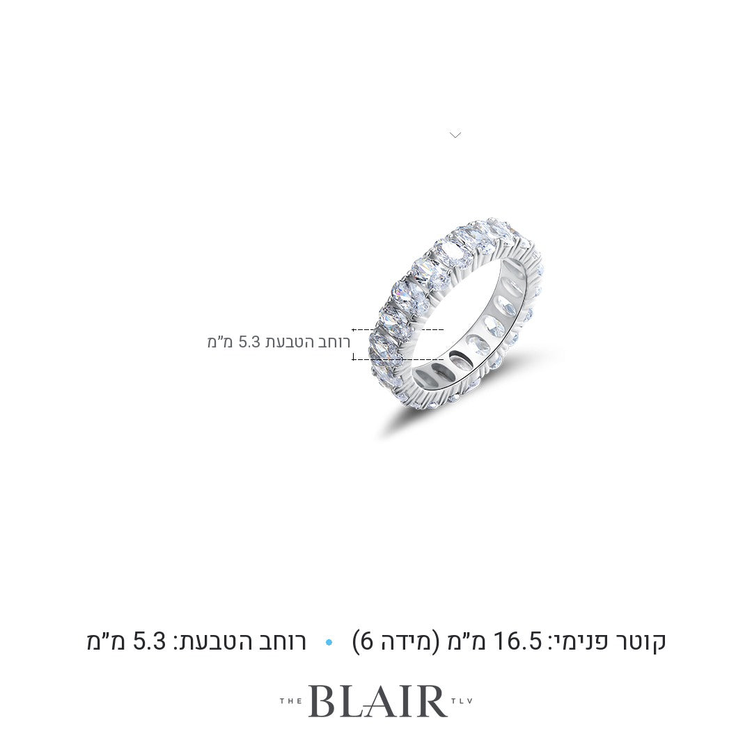 מידות טבעת זהבה