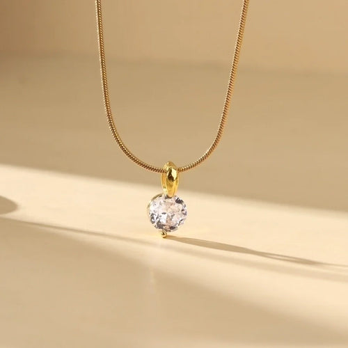 Sparkly moissanite pendant necklace | Blair TLV jewelry gift guide