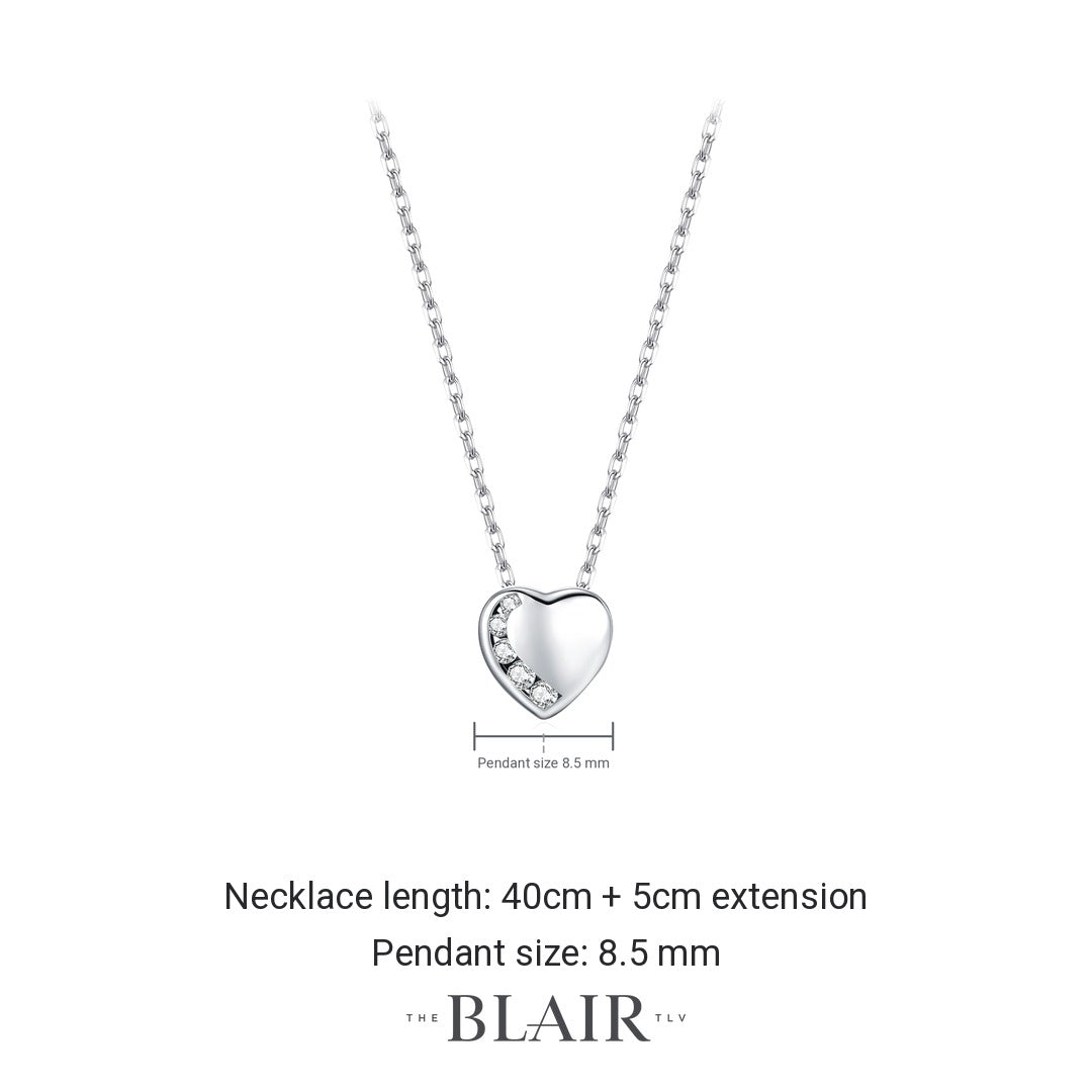 Adit Heart Necklace measurements