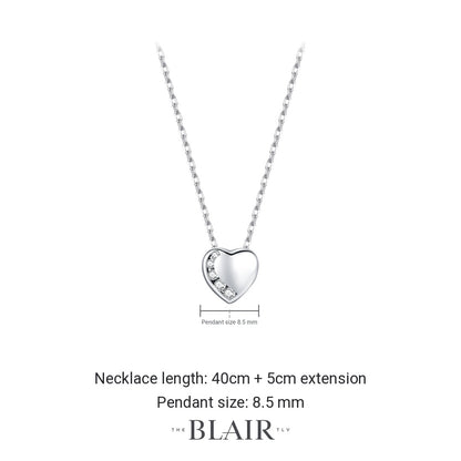 Adit Heart Necklace measurements