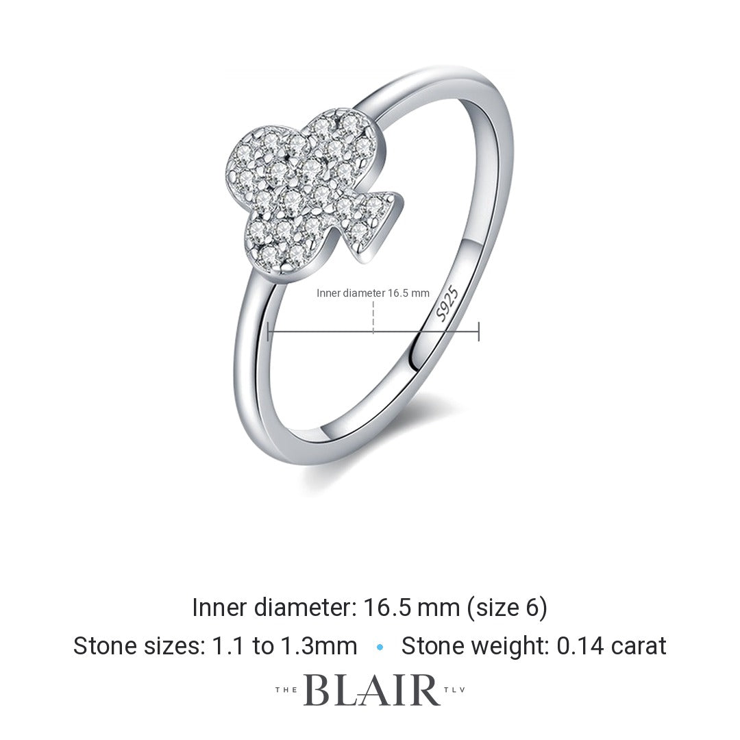 Almog Clover Ring measurements