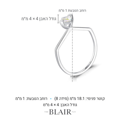 מידות טבעת עטרה