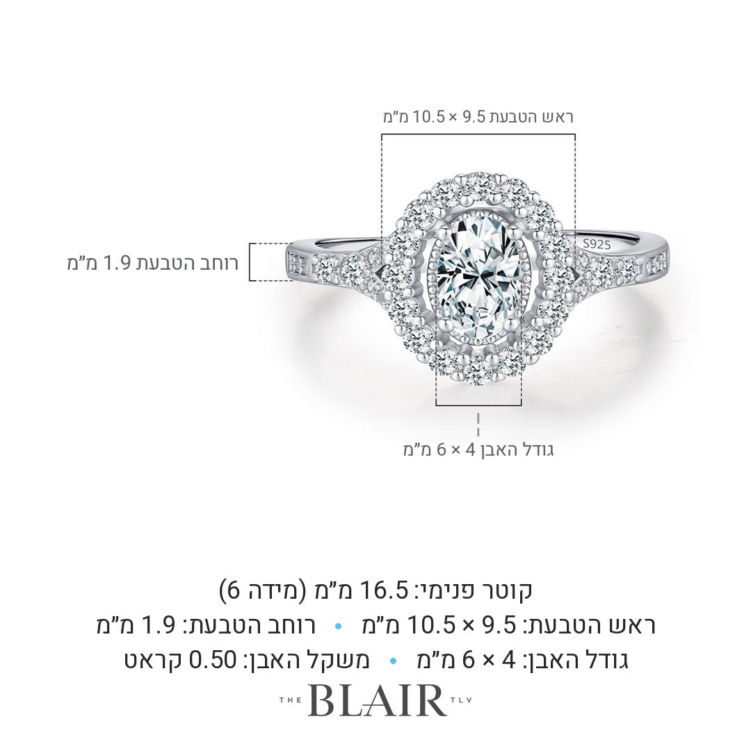 מידות טבעת אביה