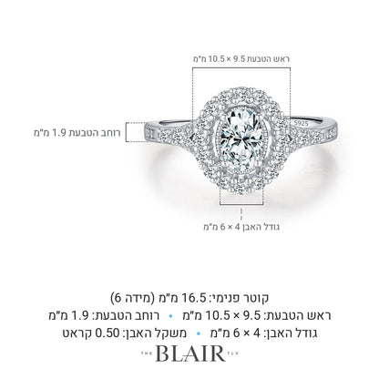 מידות טבעת אביה