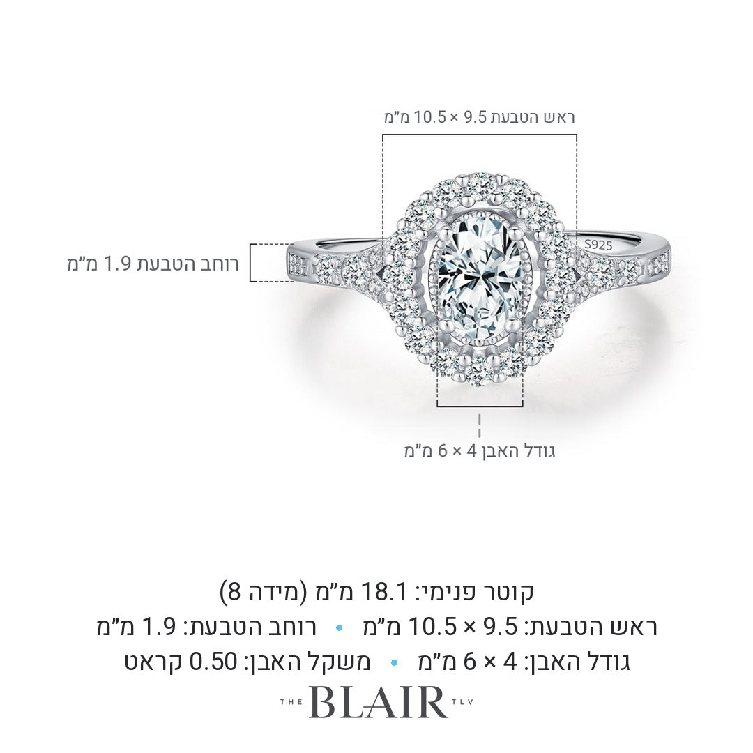 מידות טבעת אביה