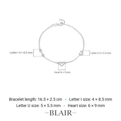 Bella Bracelet measurements