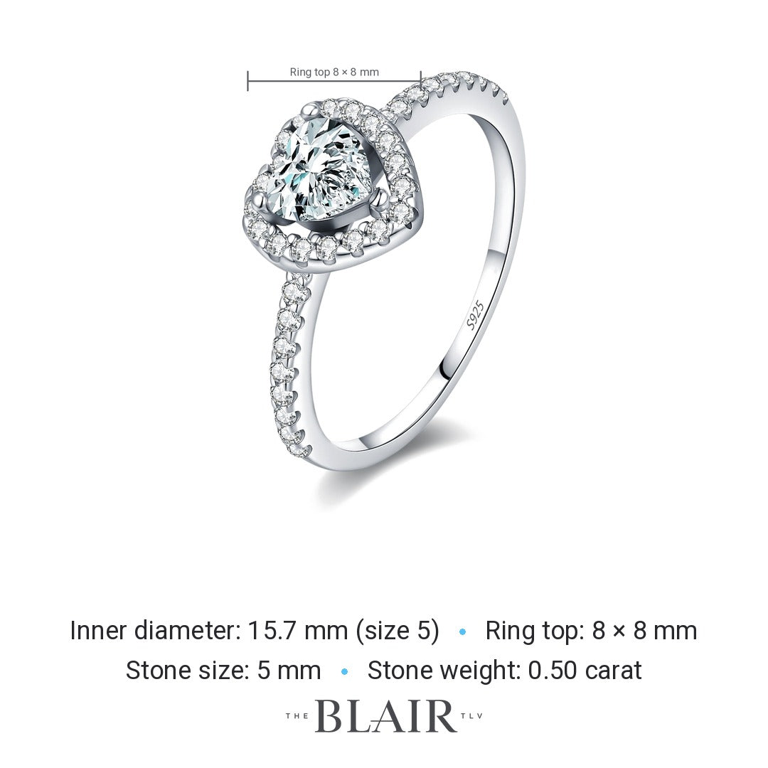 Alma Heart Ring measurements