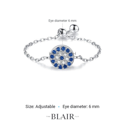 Ilay Eye Chain Ring measurements