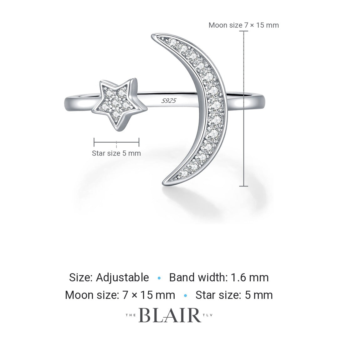 Nehara Moon Ring measurements