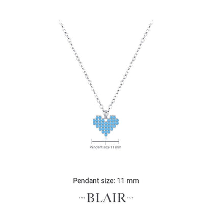 Orel Heart Necklace measurements