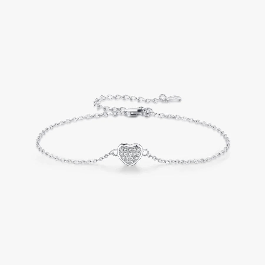 Sparkly Heart Necklace