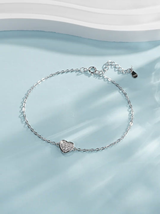 Sparkly Heart Necklace