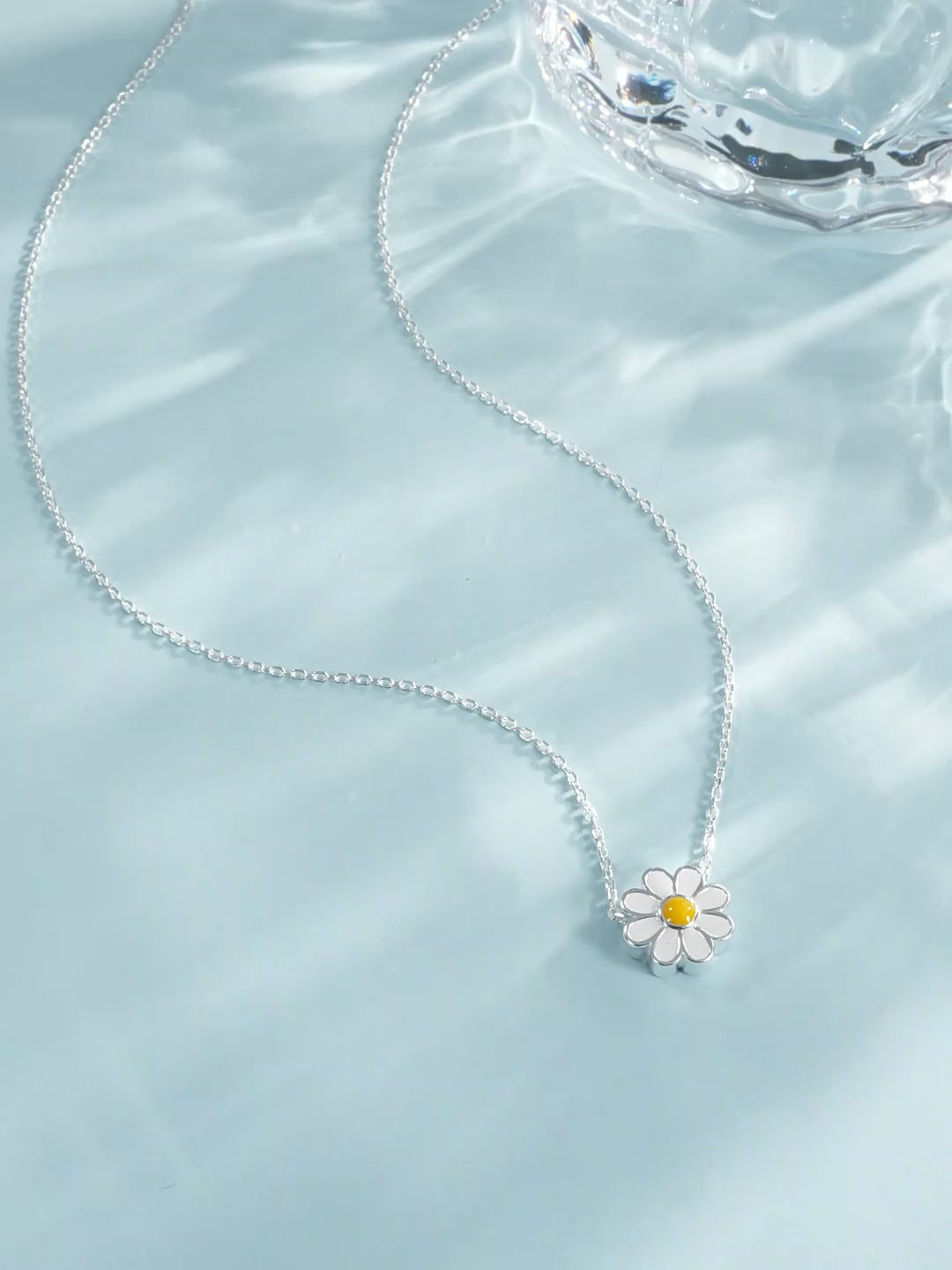 925-sterling-silver-cable-chain-epoxy-plating-daisy-pendant-necklace
