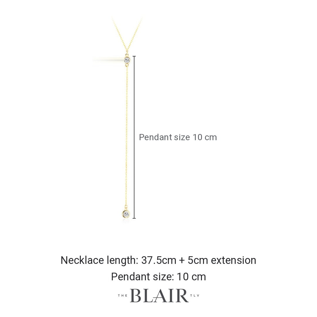 Rina Necklace measurements