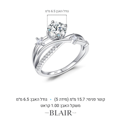 מידות טבעת שרית