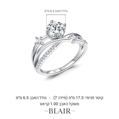 מידות טבעת שרית