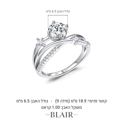מידות טבעת שרית
