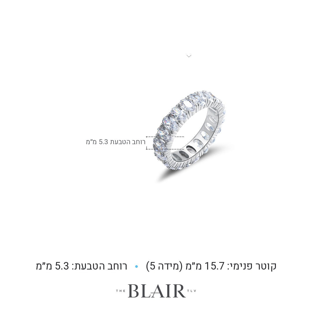 מידות טבעת זהבה