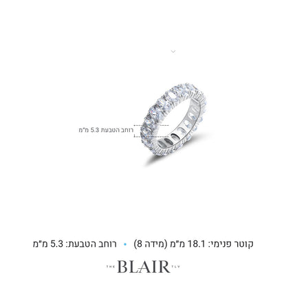 מידות טבעת זהבה